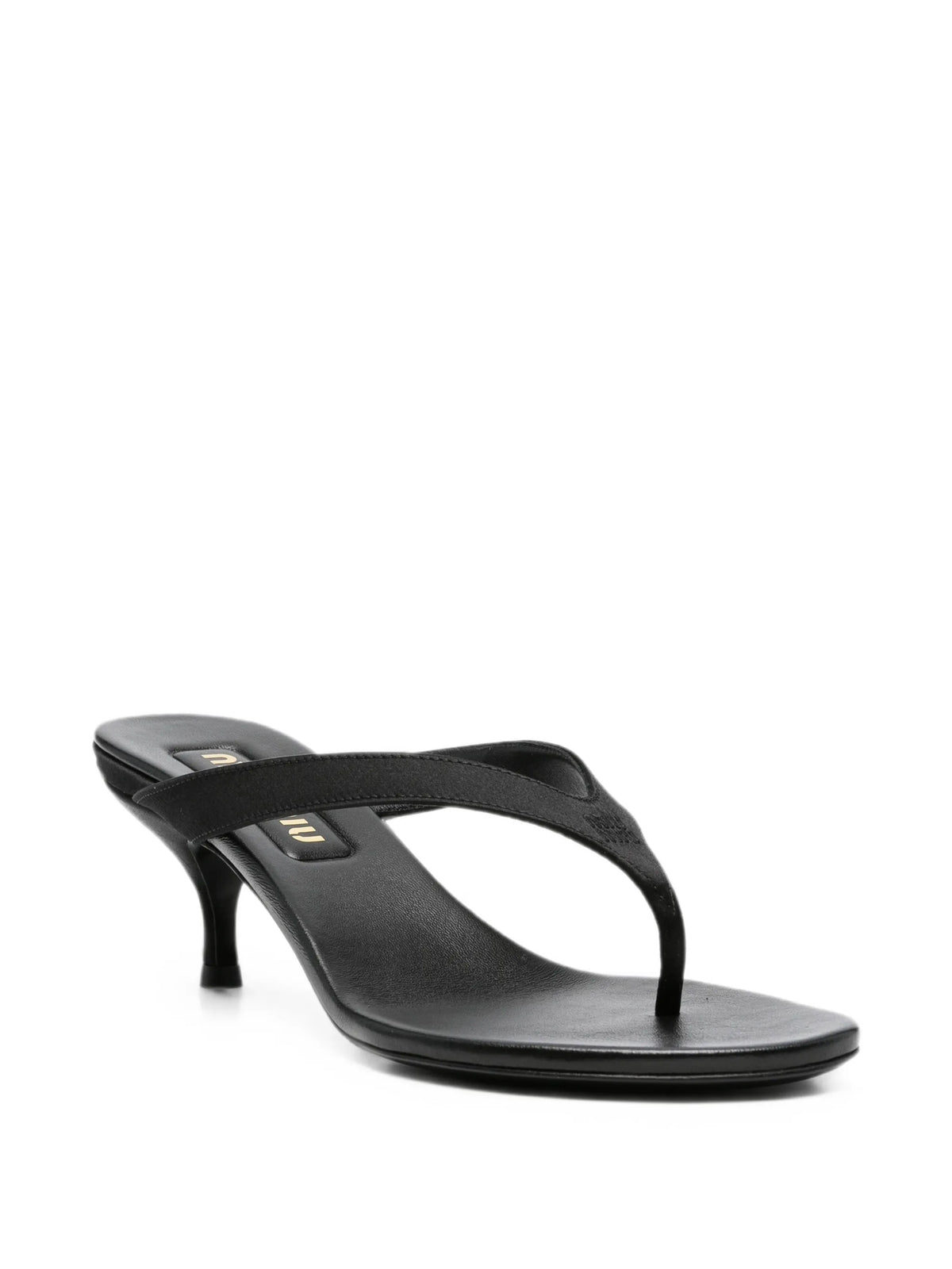 Miu Miu - Thong-strap Kitten-heel Sandals