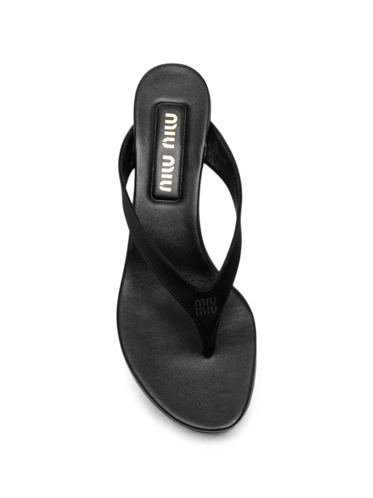 Miu Miu - Thong-strap Kitten-heel Sandals