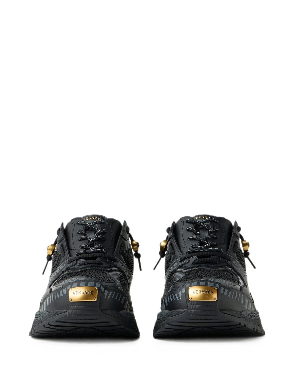 Versace - Icaro Leather Sneakers