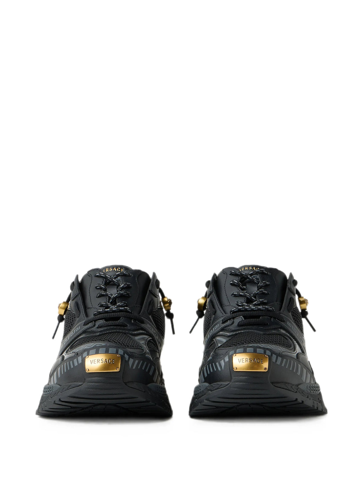 Versace - Icaro Leather Sneakers