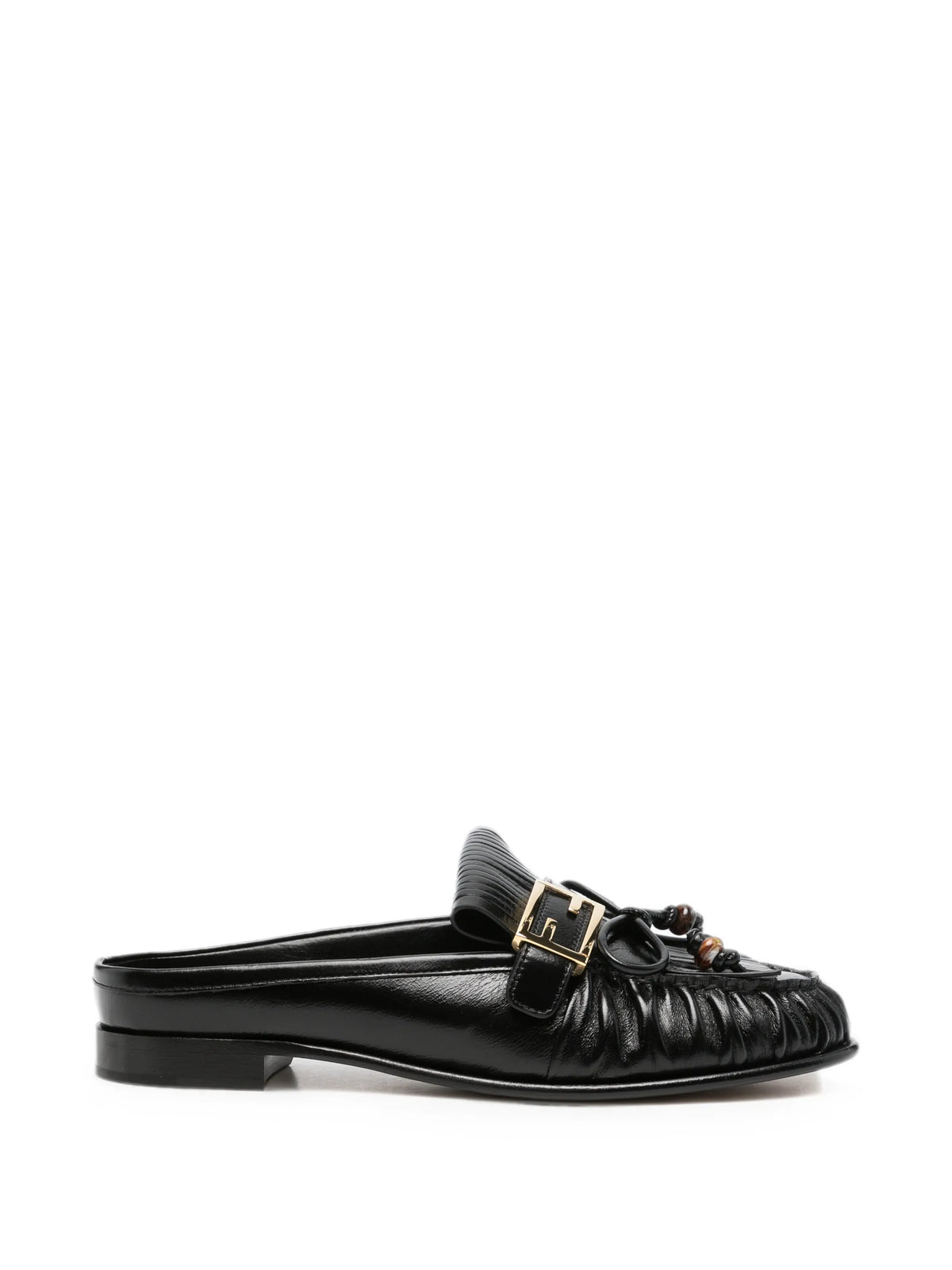 Fendi - O’Lock Fringed Mules