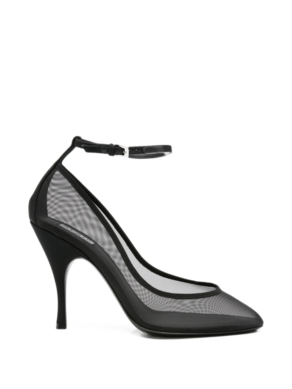 Alaïa - Iris Mesh Ankle-strap Pumps