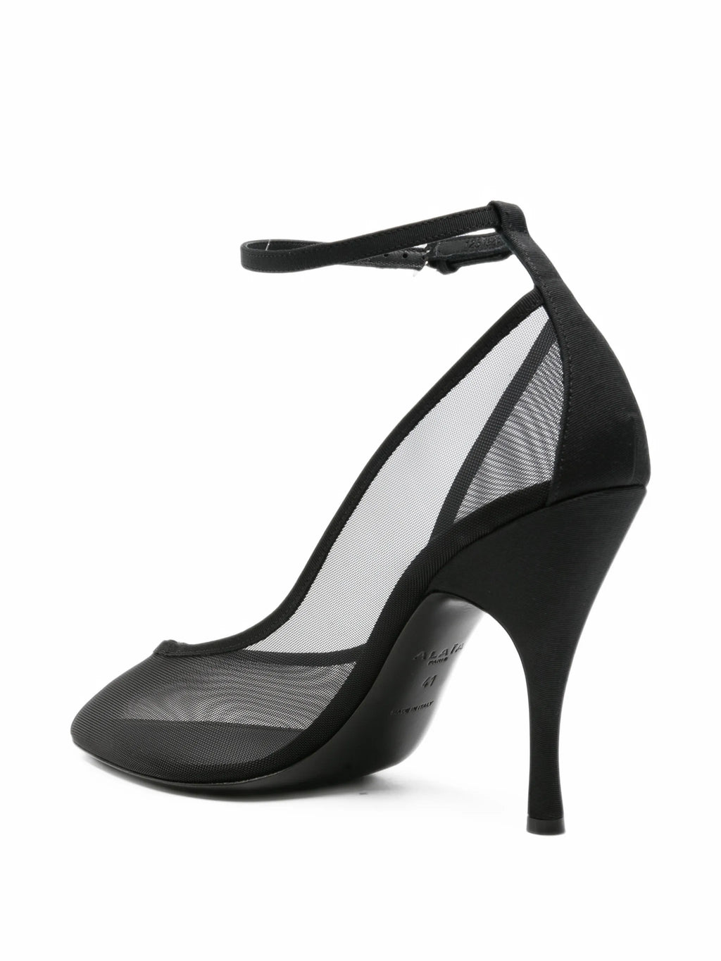 Alaïa - Iris Mesh Ankle-strap Pumps