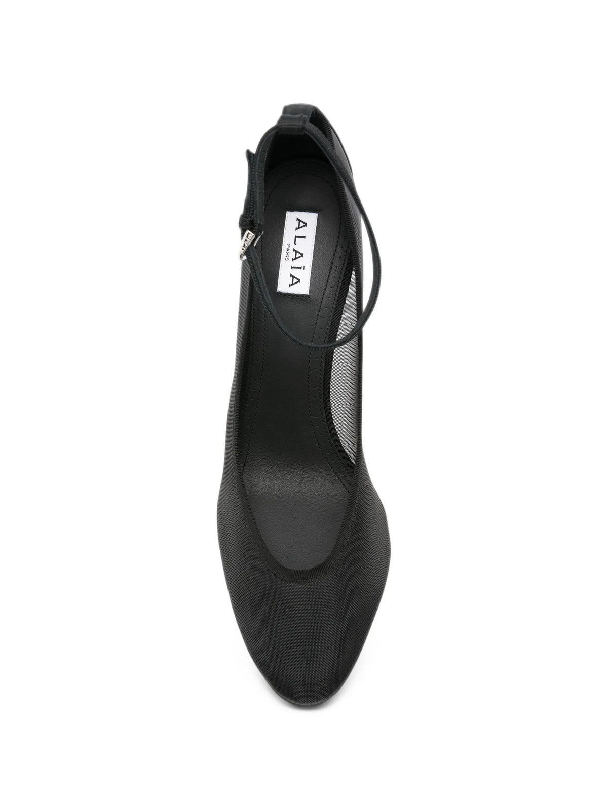Alaïa - Iris Mesh Ankle-strap Pumps