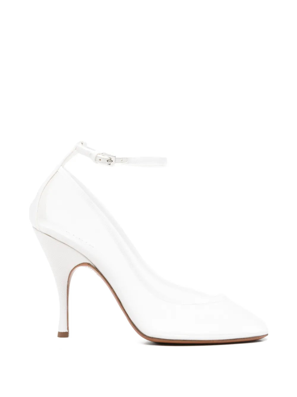 Alaïa - Mesh Ankle-strap Pumps