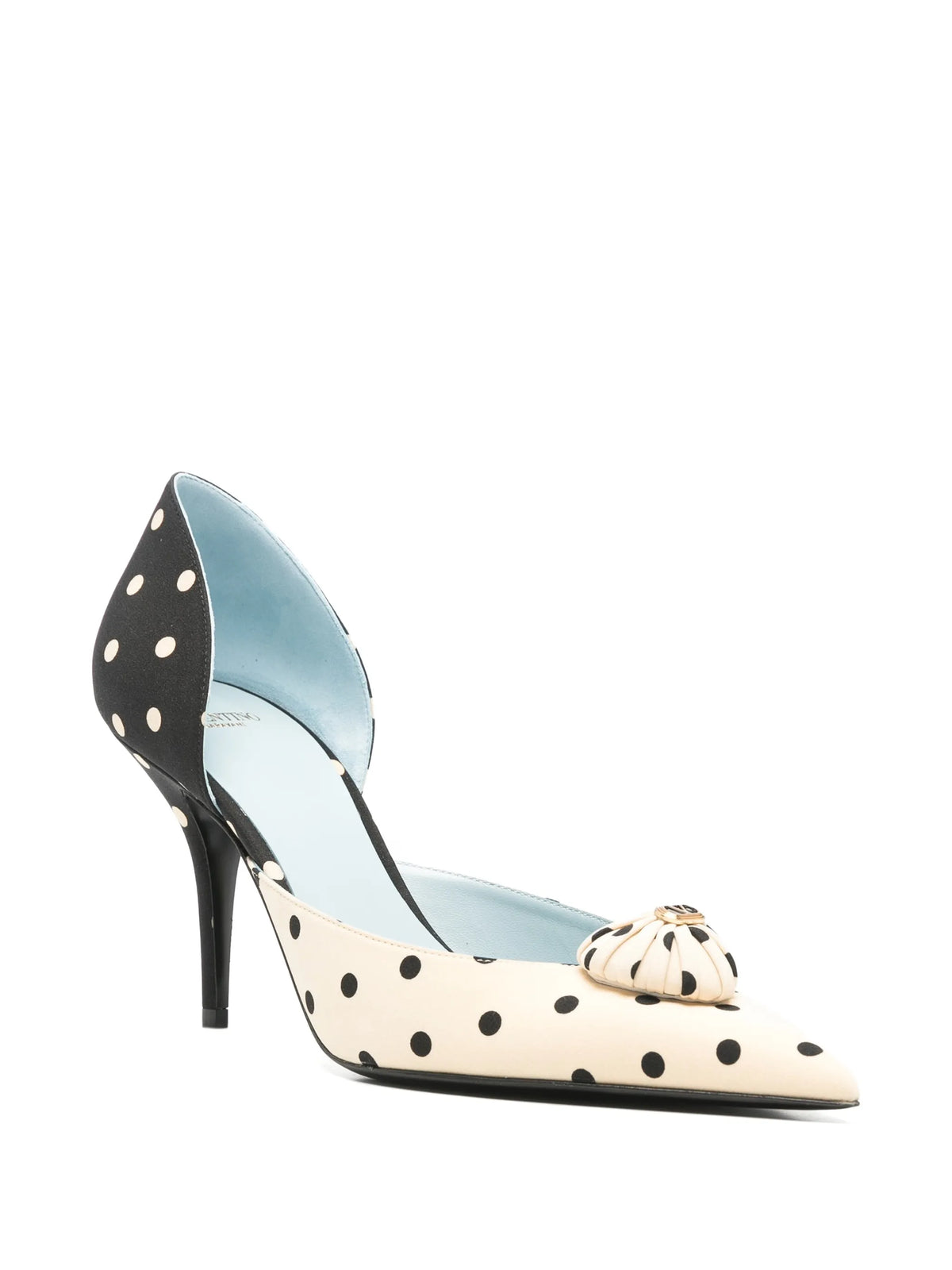 Valentino - Coeur Royal Polka-dot D’Orsay Pumps