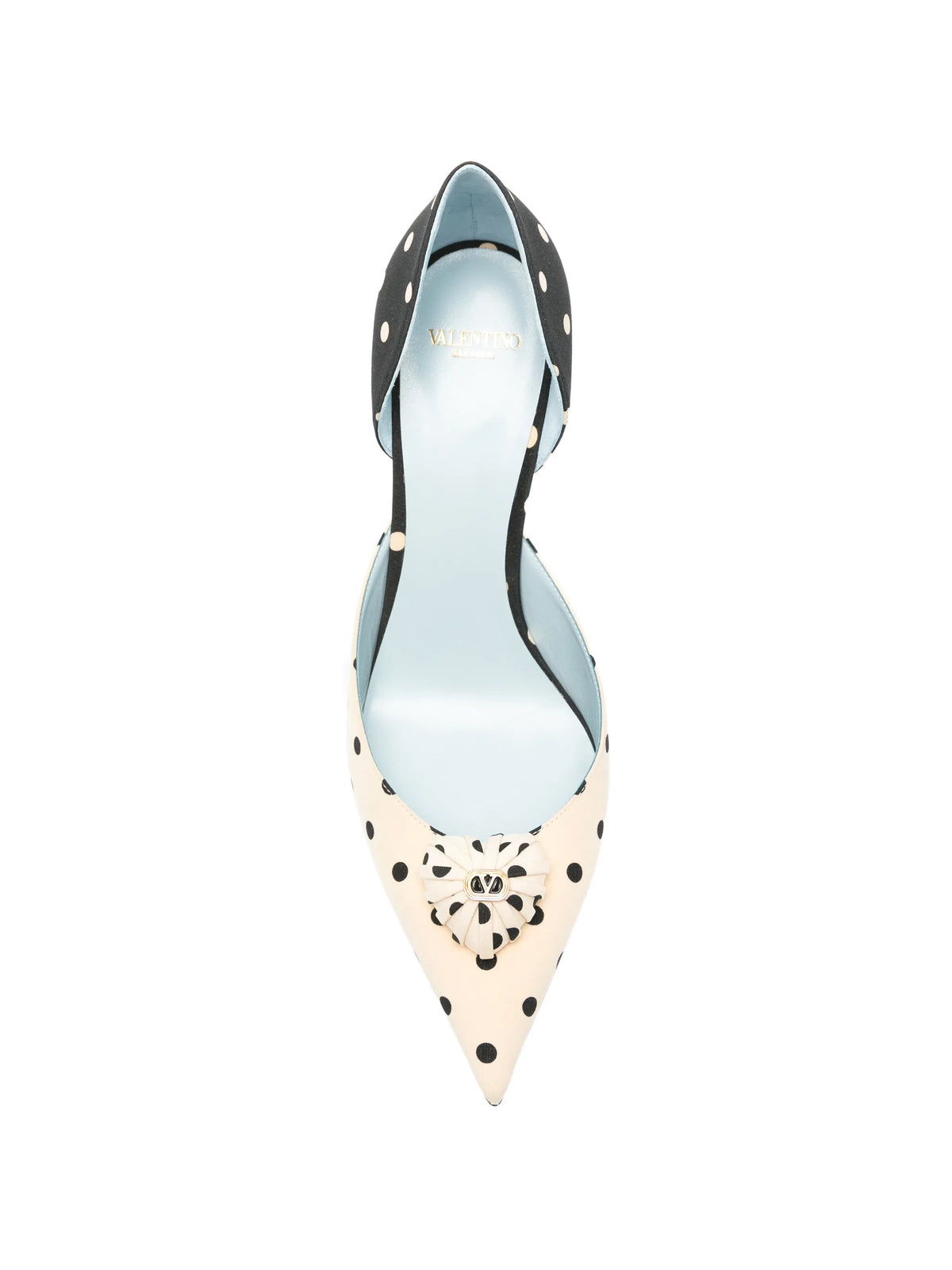 Valentino - Coeur Royal Polka-dot D’Orsay Pumps