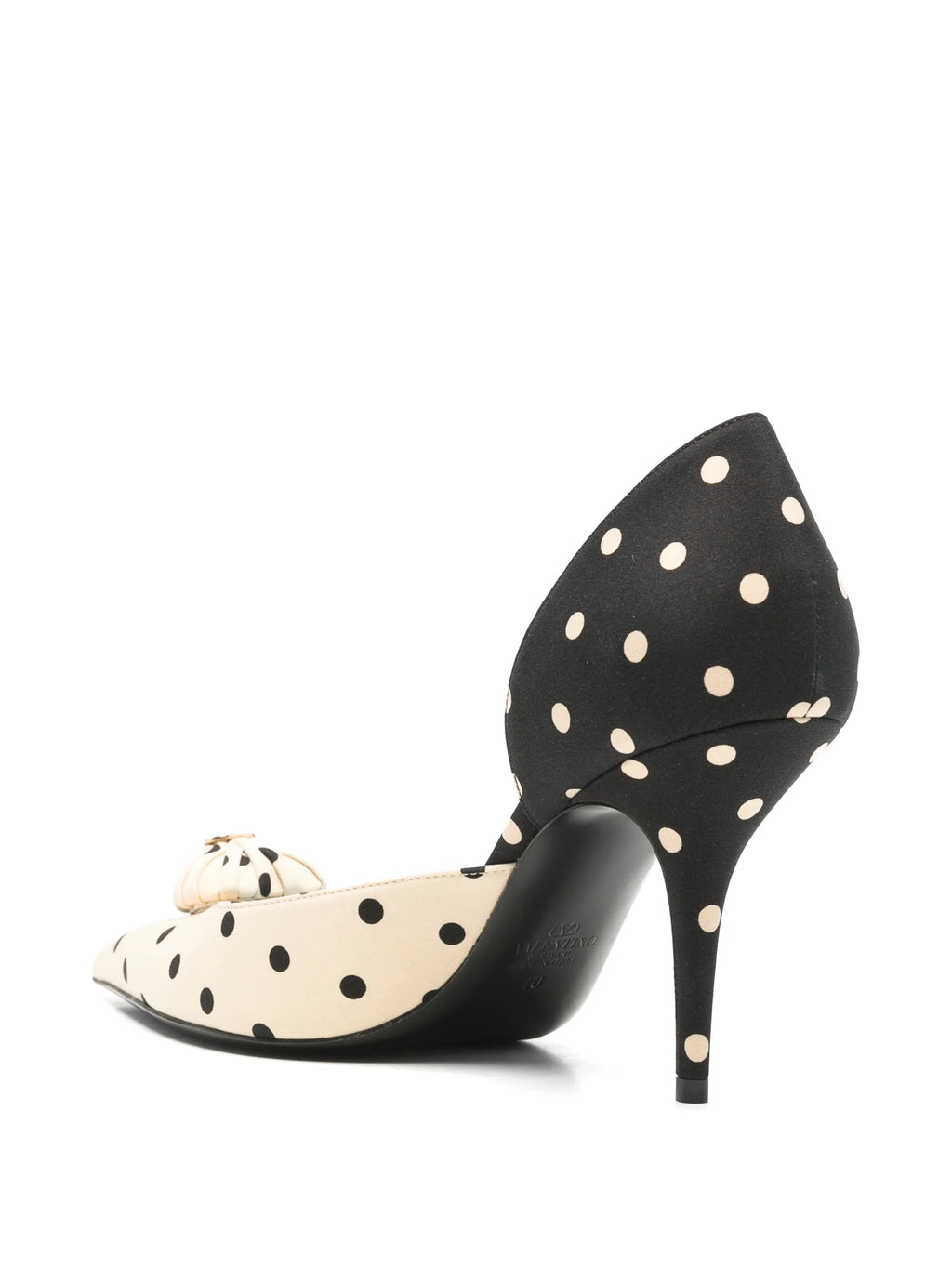 Valentino - Coeur Royal Polka-dot D’Orsay Pumps