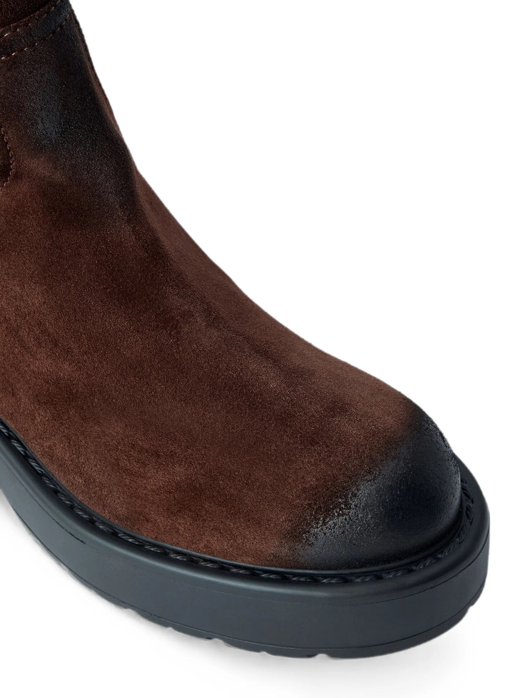 Miu Miu - Round-toe Suede Boots