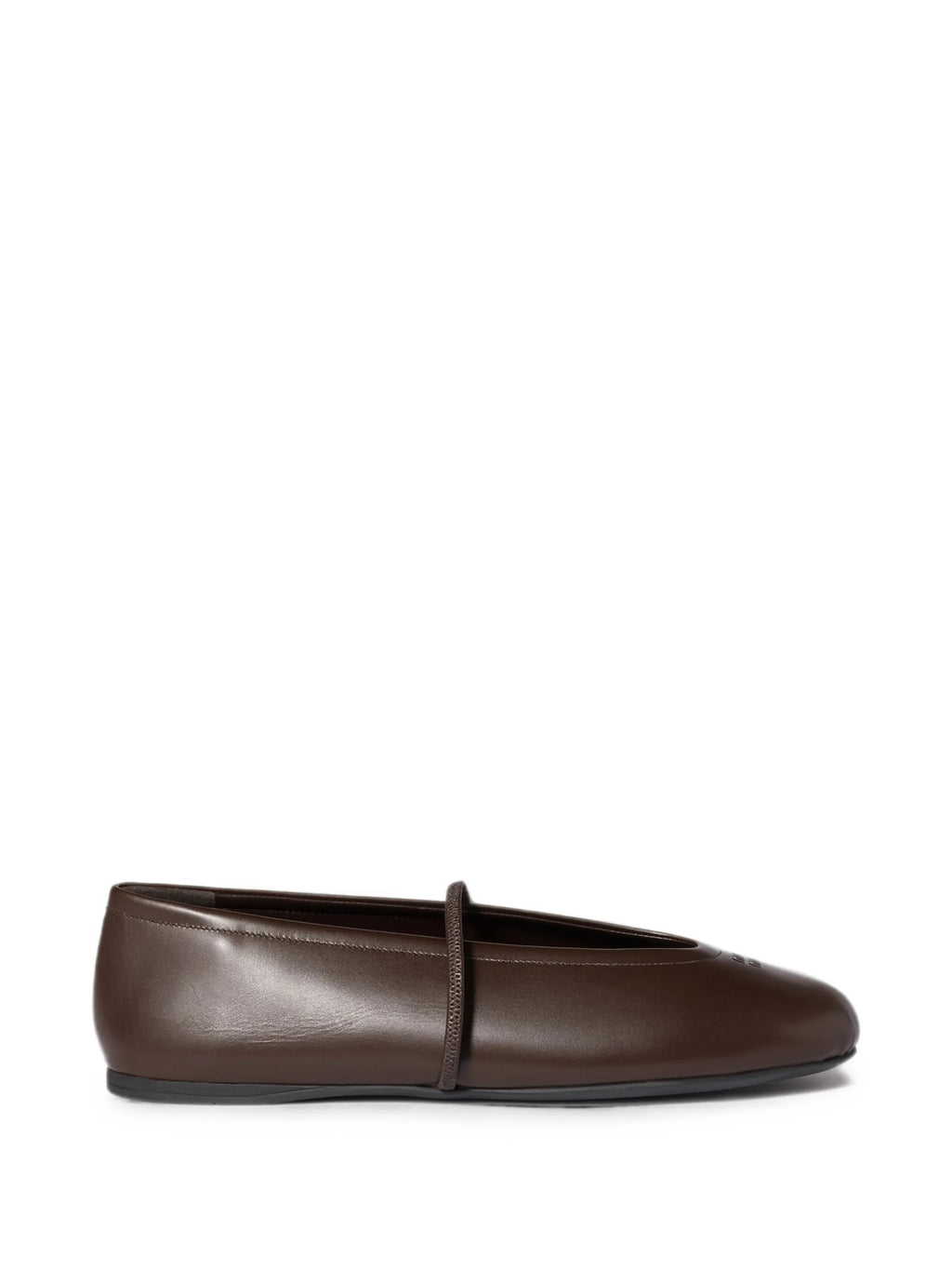 Miu Miu - Logo-embossed Ballet Flats