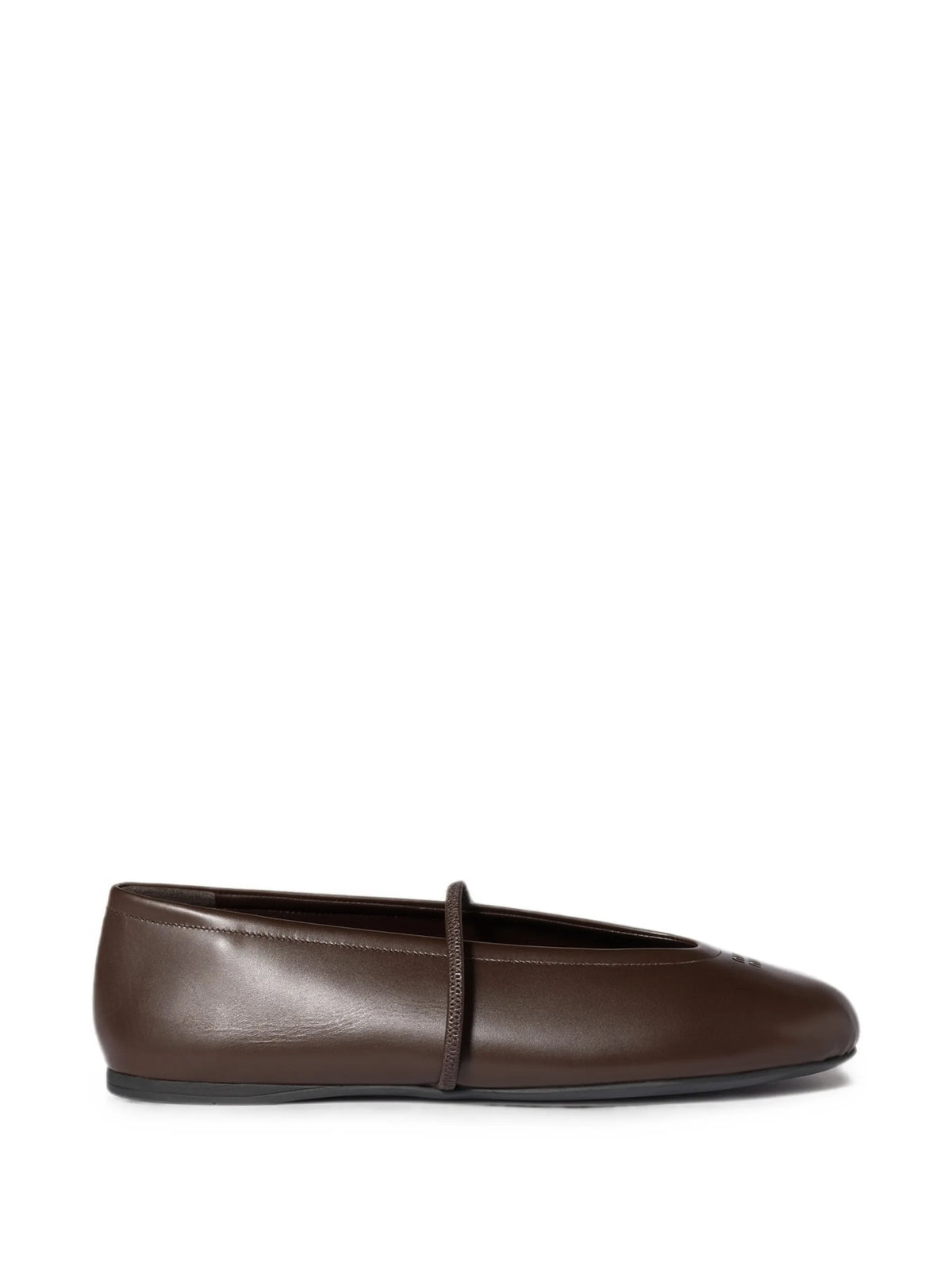 Miu Miu - Logo-embossed Ballet Flats