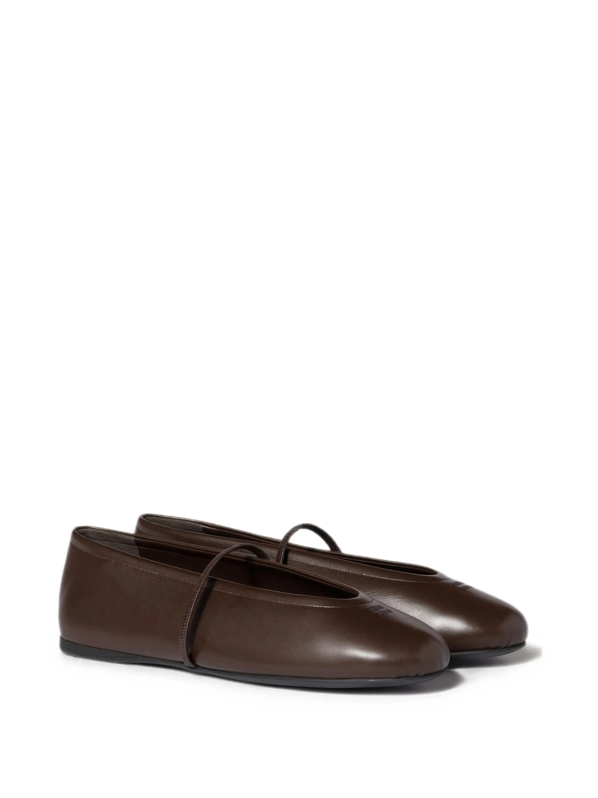 Miu Miu - Logo-embossed Ballet Flats