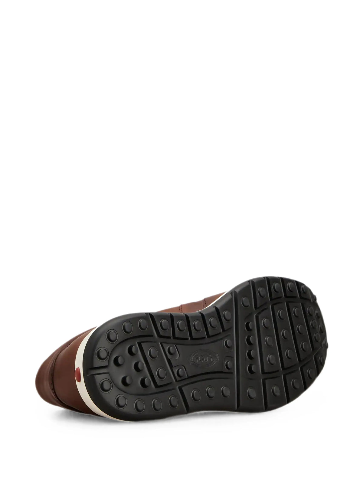 Tod's - Red Dot Leather Sneakers In Leather