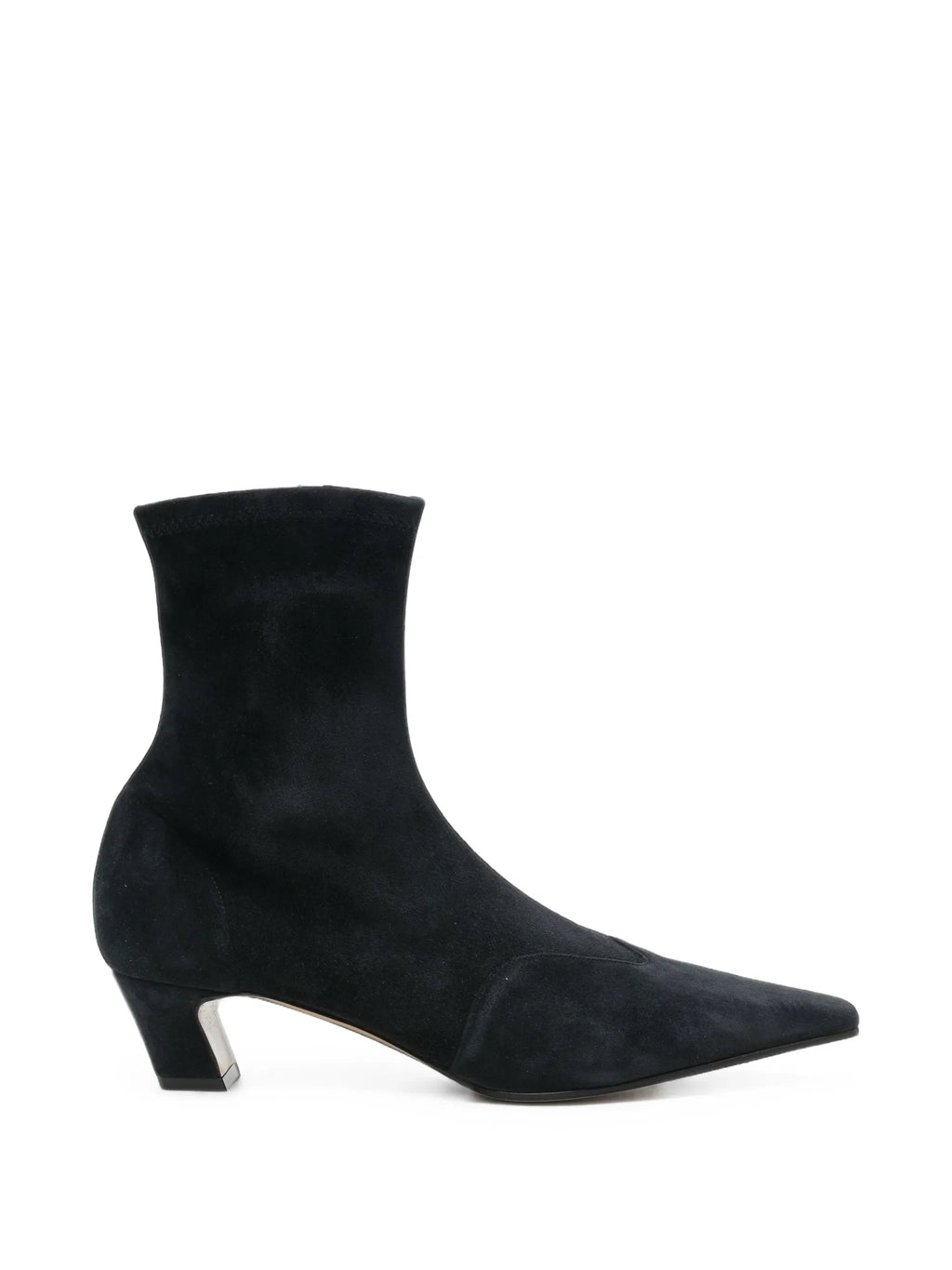 Khaite - Nevada Stretch Heeled Ankle Boots