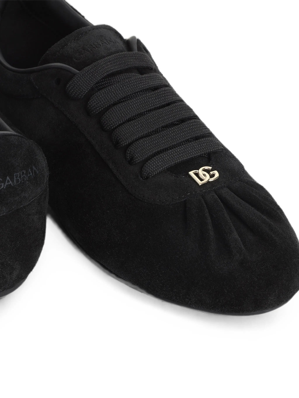 Dolce & Gabbana - Logo-plaque Ruched Sneakers