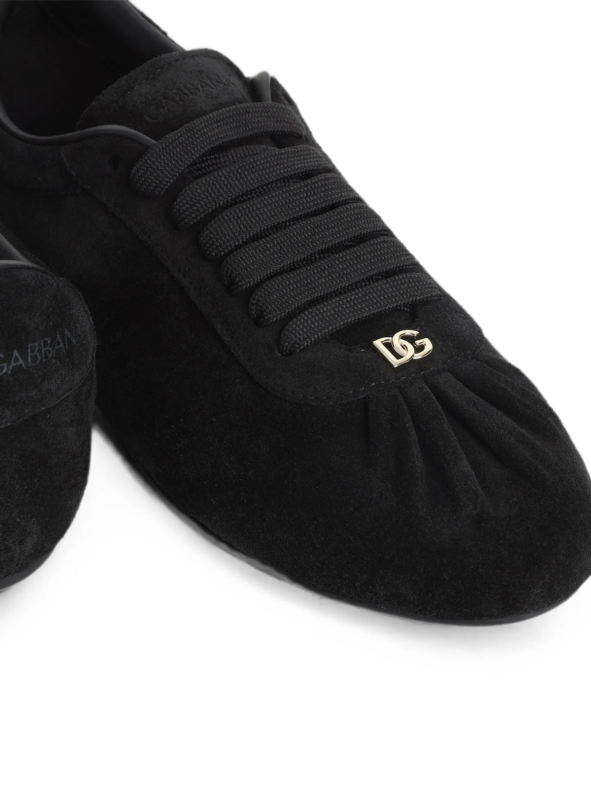 Dolce & Gabbana - Logo-plaque Ruched Sneakers