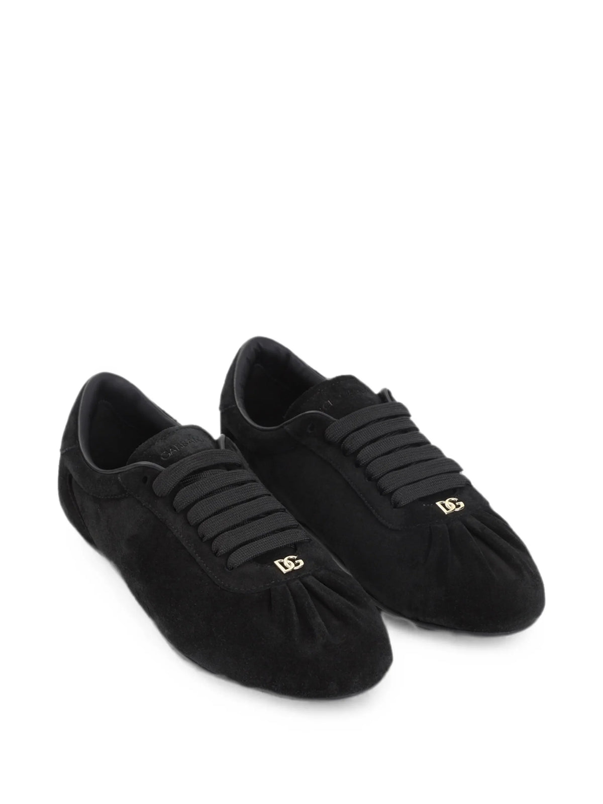 Dolce & Gabbana - Logo-plaque Ruched Sneakers