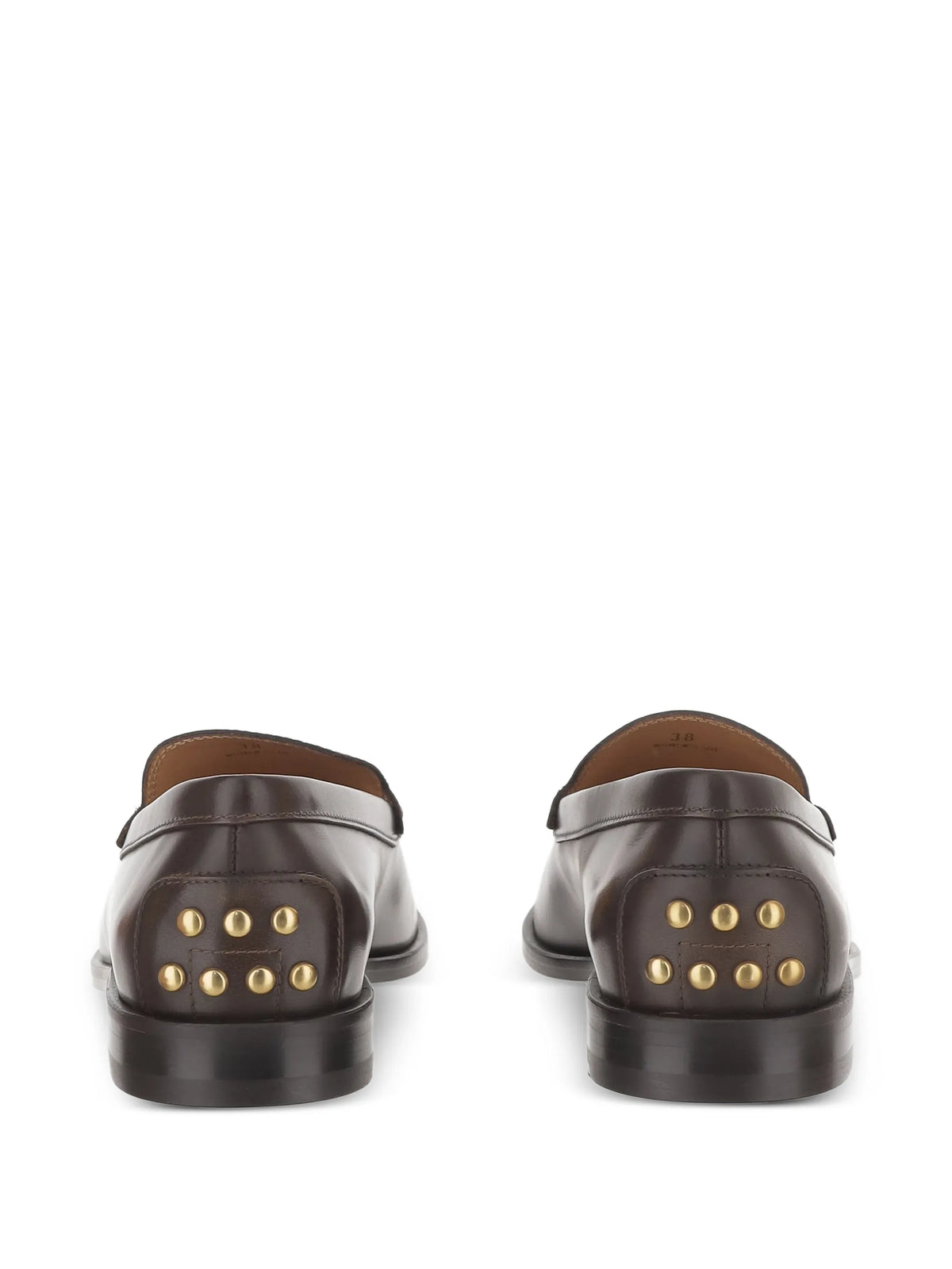 Tod's - Metal Dots Loafers In Leather