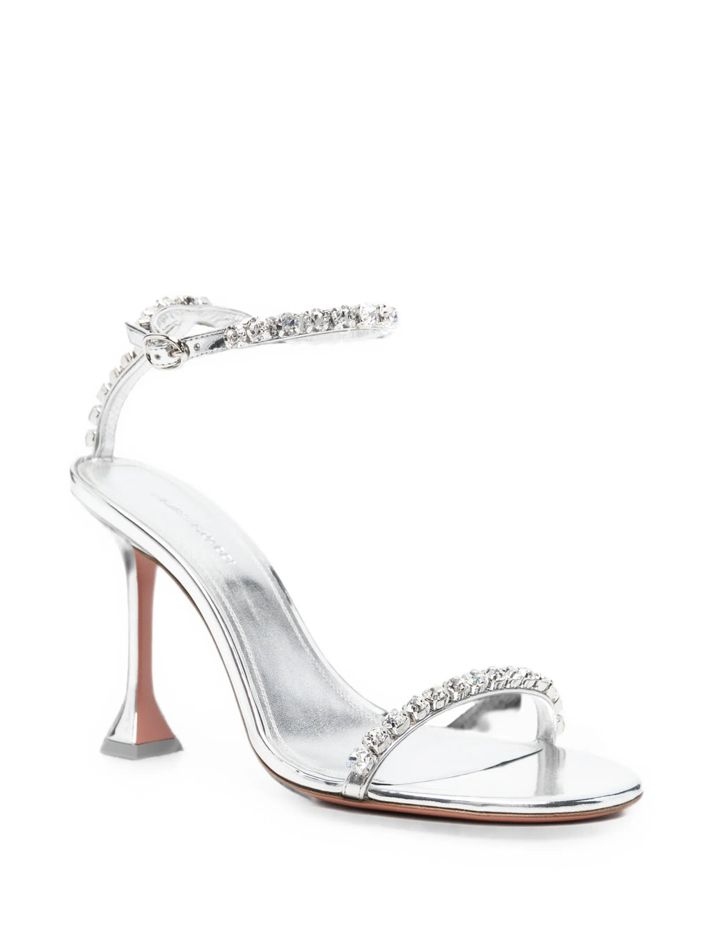 Amina Muaddi - Gigi Crystal-embellished Heeled Sandals