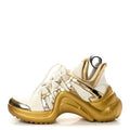 Louis Vuitton - Metallic Calfskin Technical Nylon LV Archlight Sneakers