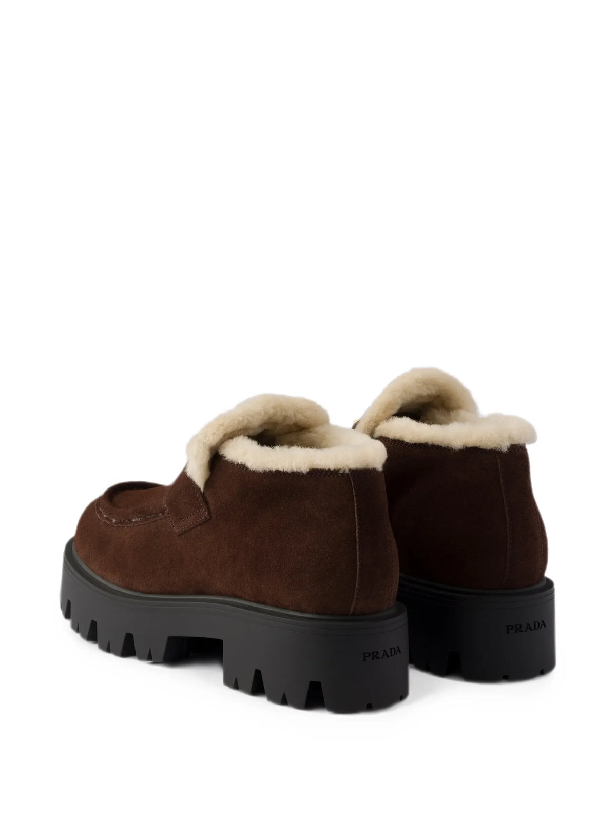 Prada - Suede Loafers