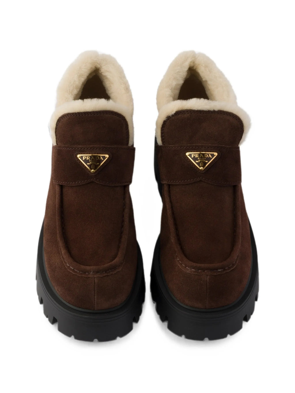 Prada - Suede Loafers