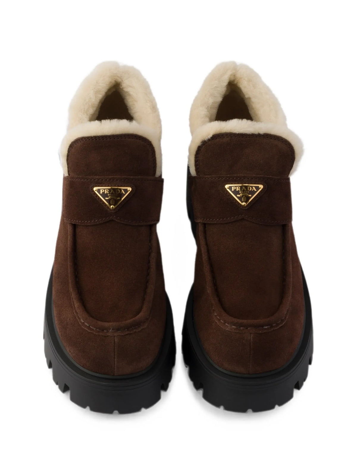 Prada - Suede Loafers