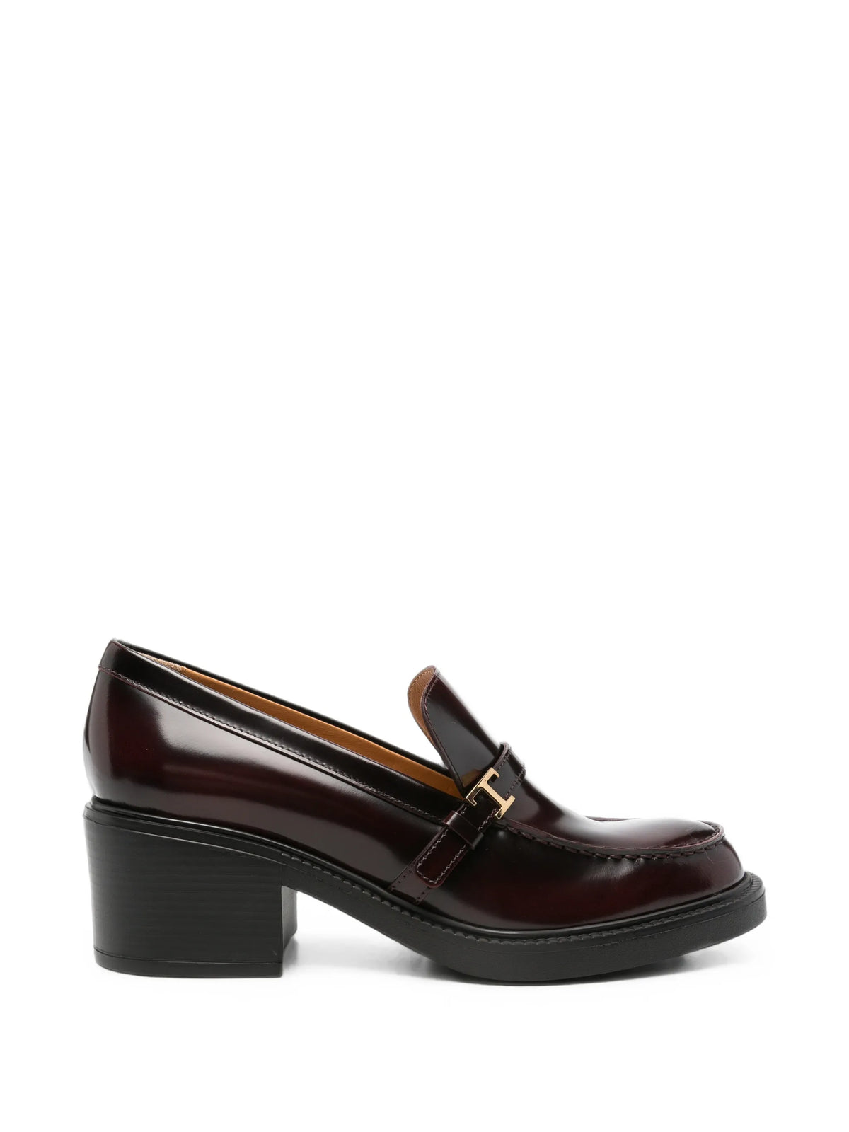 Tod's - T Timeless Leather Heeled Pumps