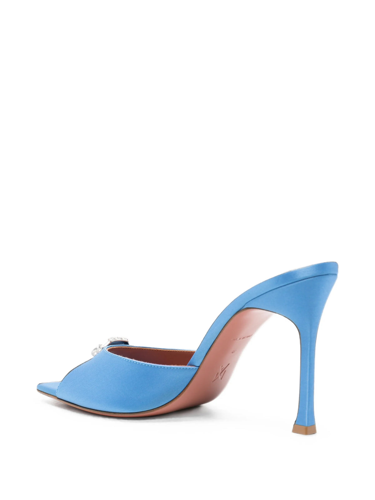 Amina Muaddi - Mini Camelia Crystal-embellished Mules
