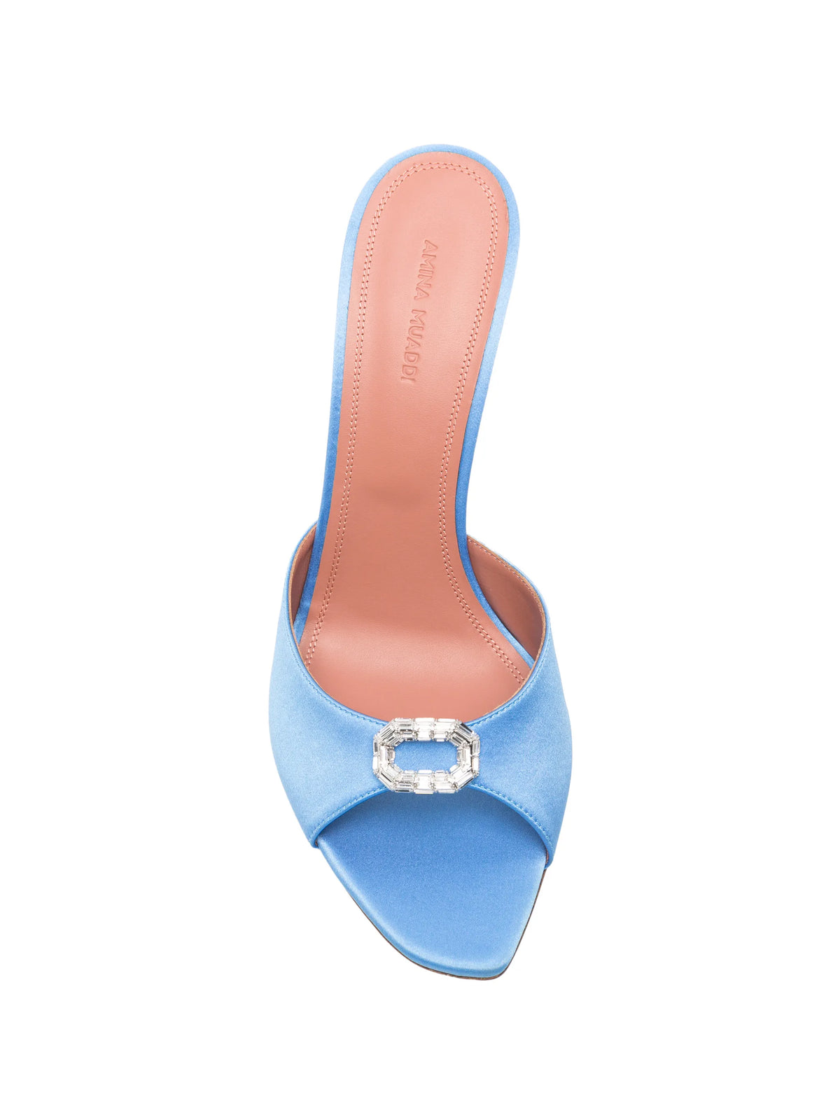 Amina Muaddi - Mini Camelia Crystal-embellished Mules