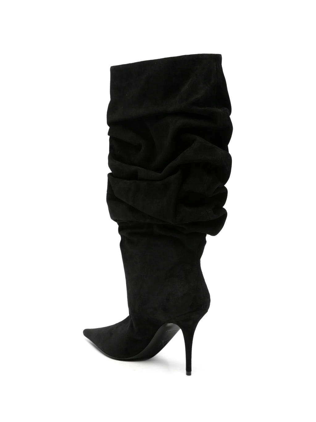 Amina Muaddi - Anok Slouched Suede Boots