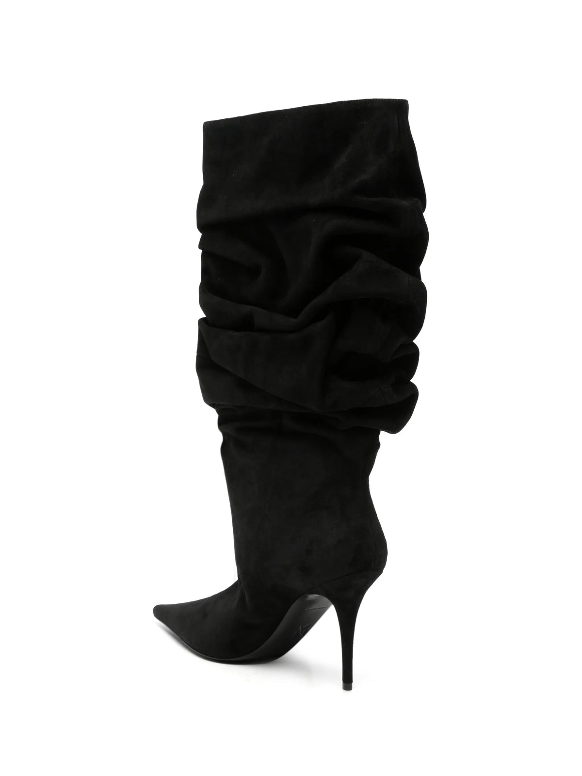 Amina Muaddi - Anok Slouched Suede Boots