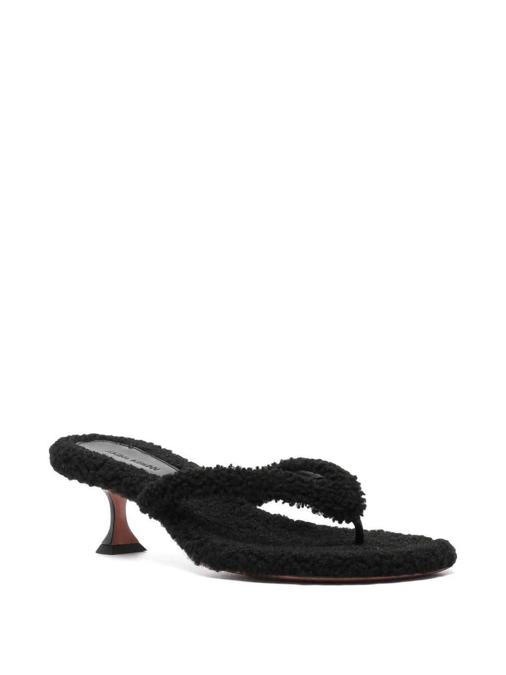 Amina Muaddi - Juliette Shearling Sandals