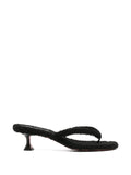 Amina Muaddi - Juliette Shearling Sandals