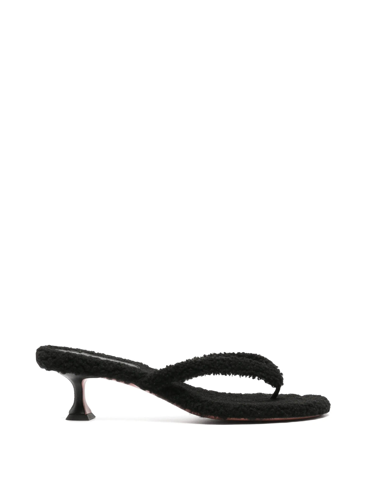 Amina Muaddi - Juliette Shearling Sandals