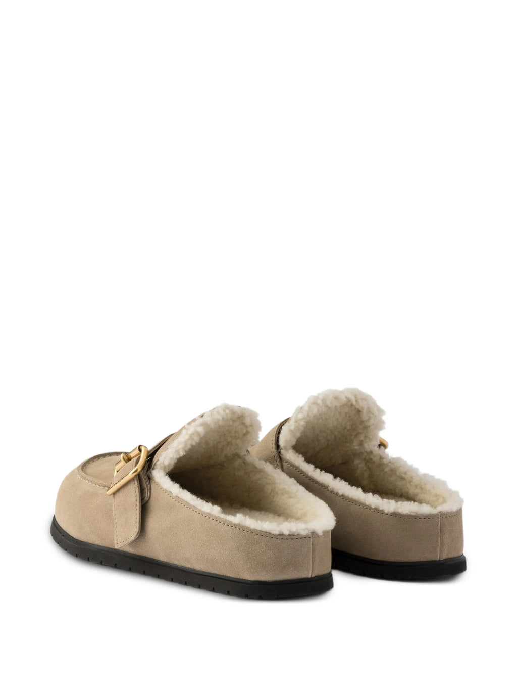 Prada - Suede Mules