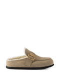Prada - Suede Mules