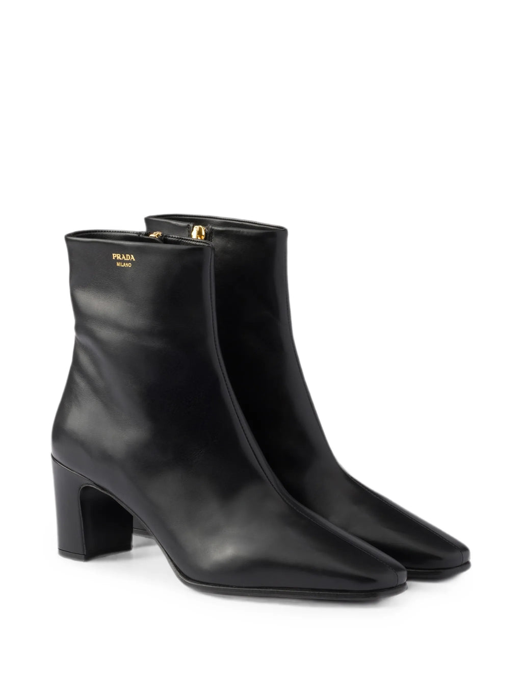 Prada - Leather Booties