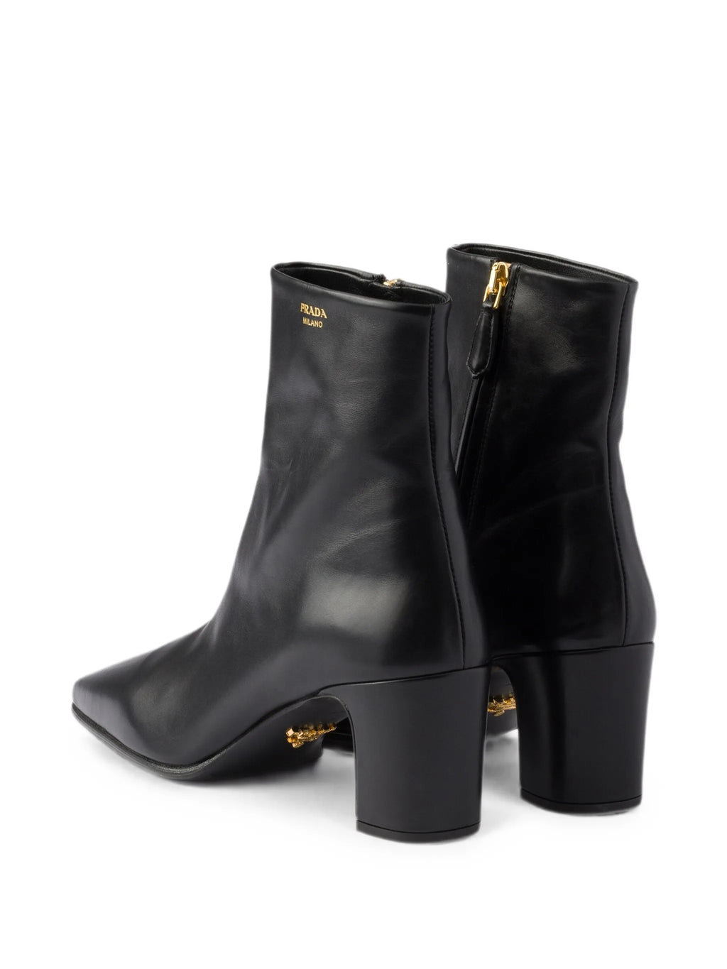 Prada - Leather Booties