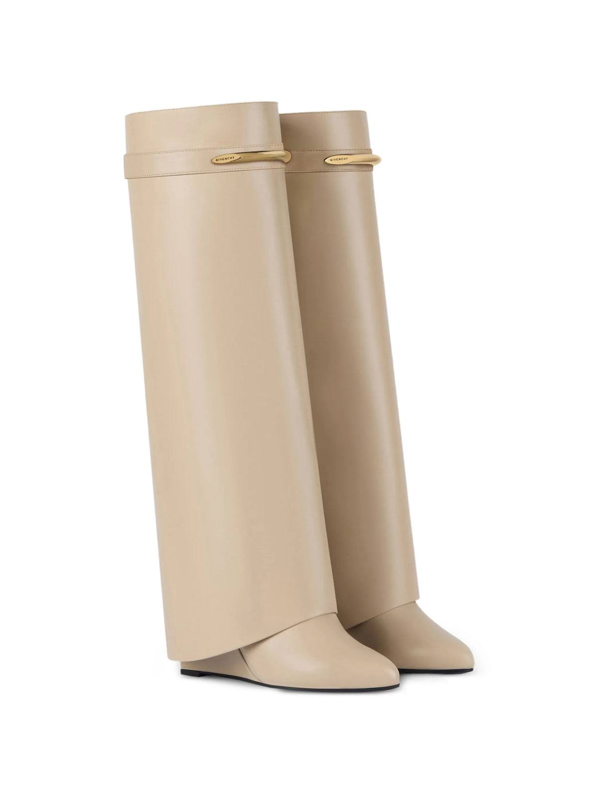 Givenchy - Shark Pinch Boots In Leather