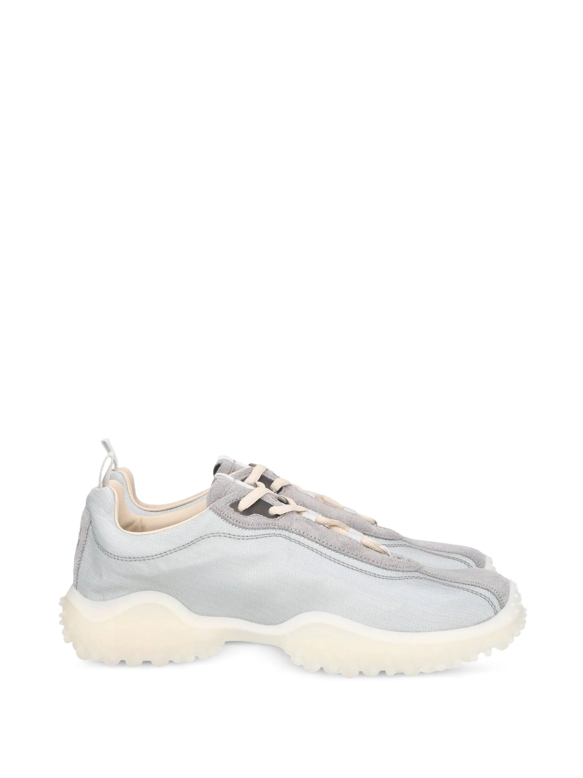 Miu Miu - Bubble Technical Fabric And Suede Sneakers