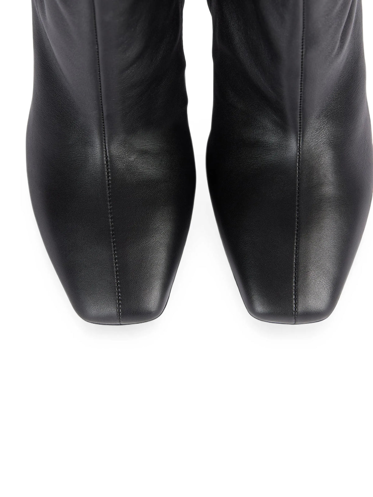 Balmain - Wedge Smooth-leather Ankle Boots