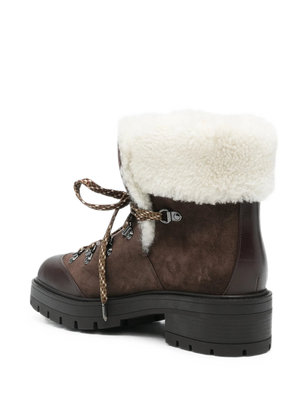 Aquazzura - Val D’Isere Shearling-trim Ankle Boots