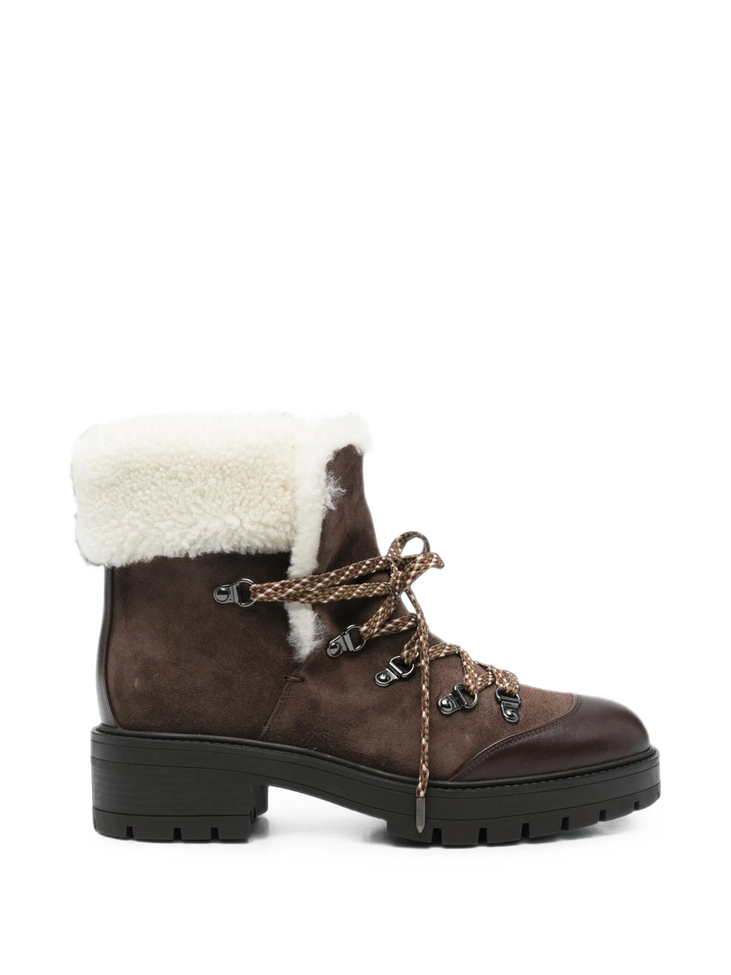 Aquazzura - Val D’Isere Shearling-trim Ankle Boots