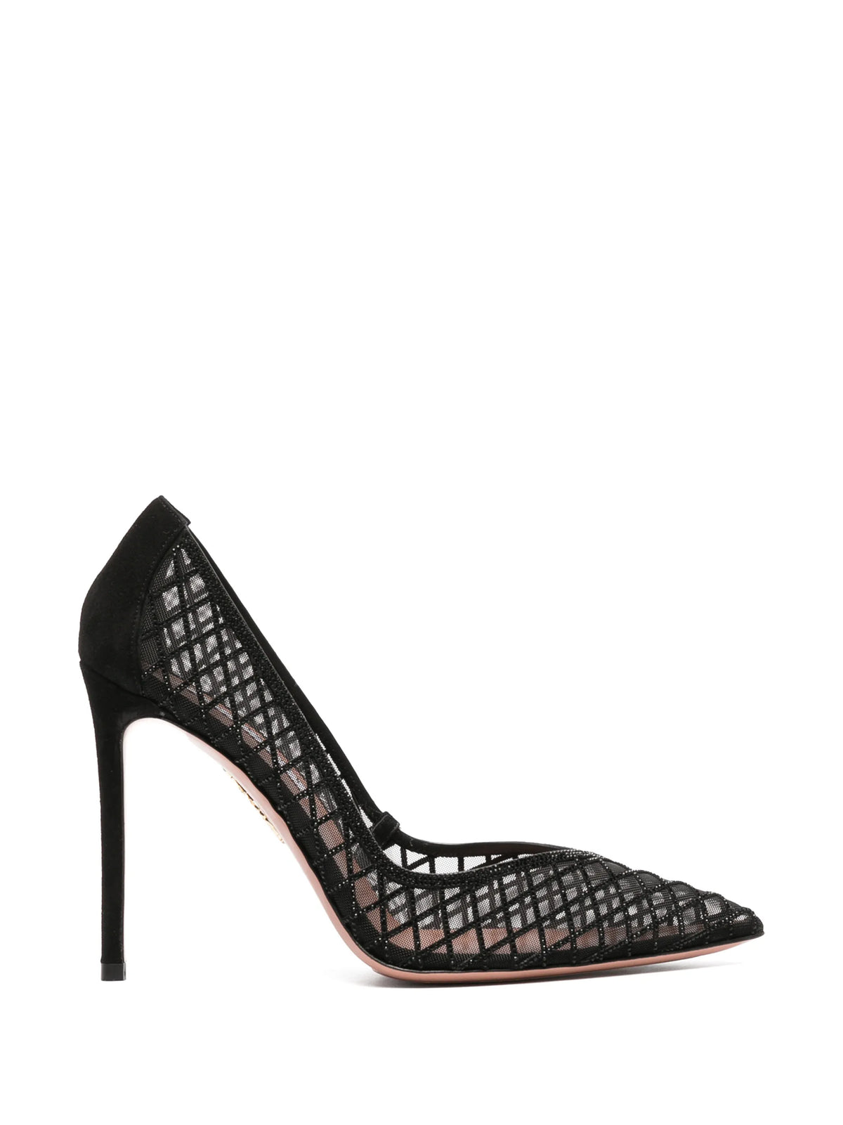 Aquazzura - Lumiere Crystal-mesh Pumps