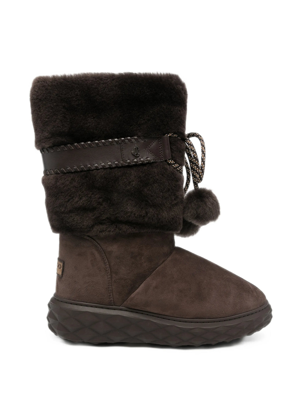 Jimmy Choo - Cobi Shearling Knee-high Boots