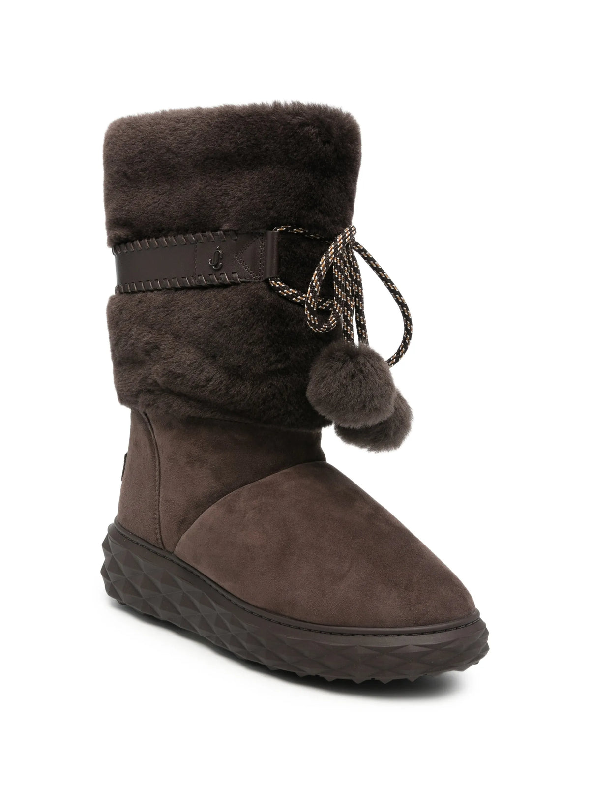Jimmy Choo - Cobi Shearling Knee-high Boots