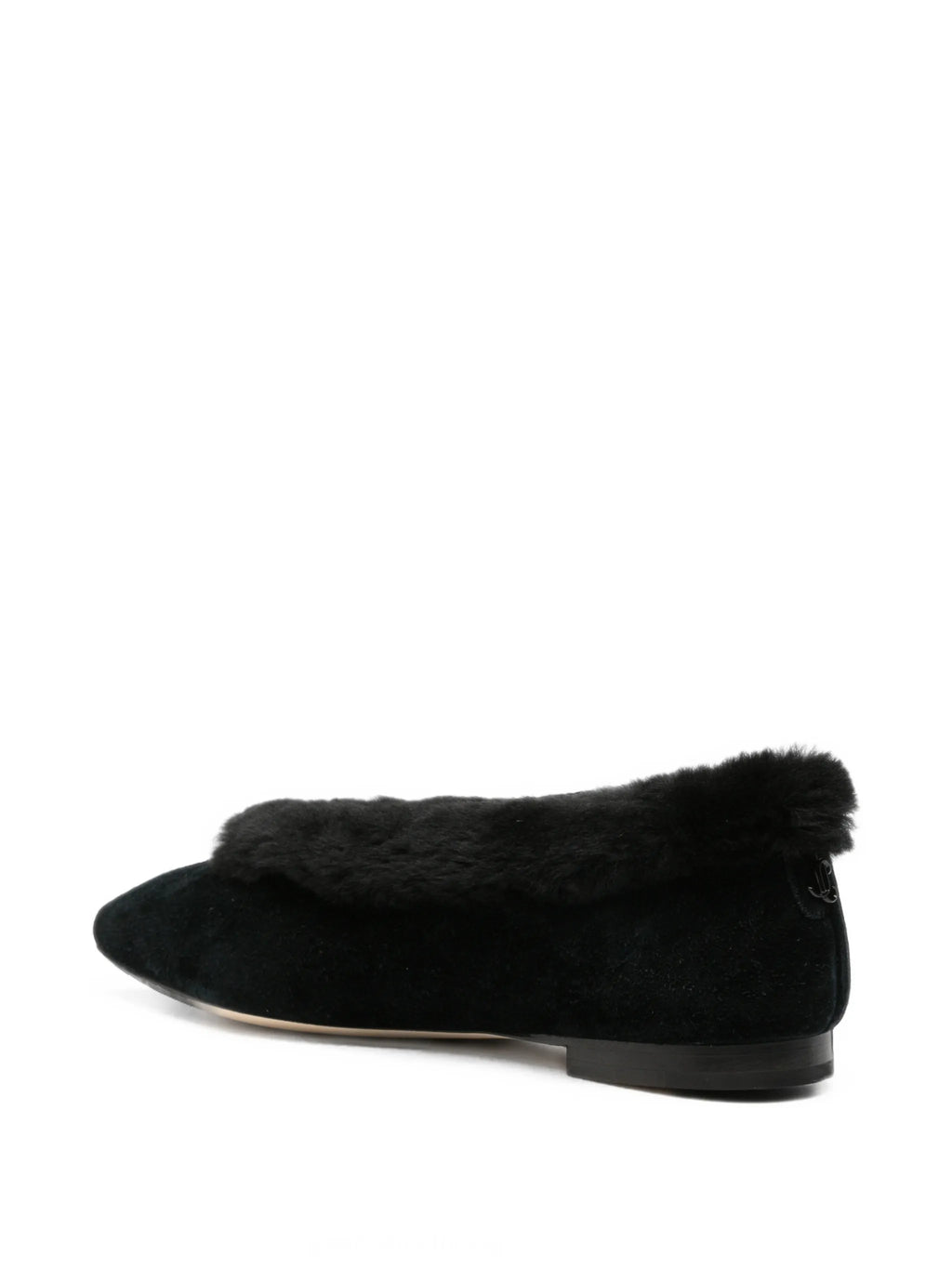 Jimmy Choo - Margot Shearling Ballet Flats