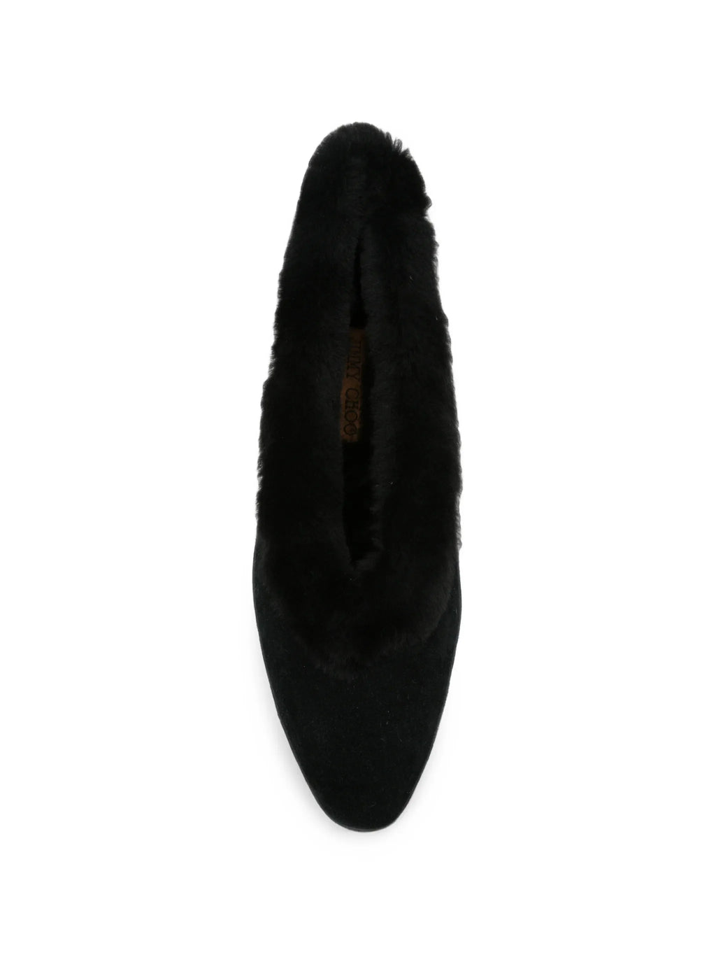 Jimmy Choo - Margot Shearling Ballet Flats