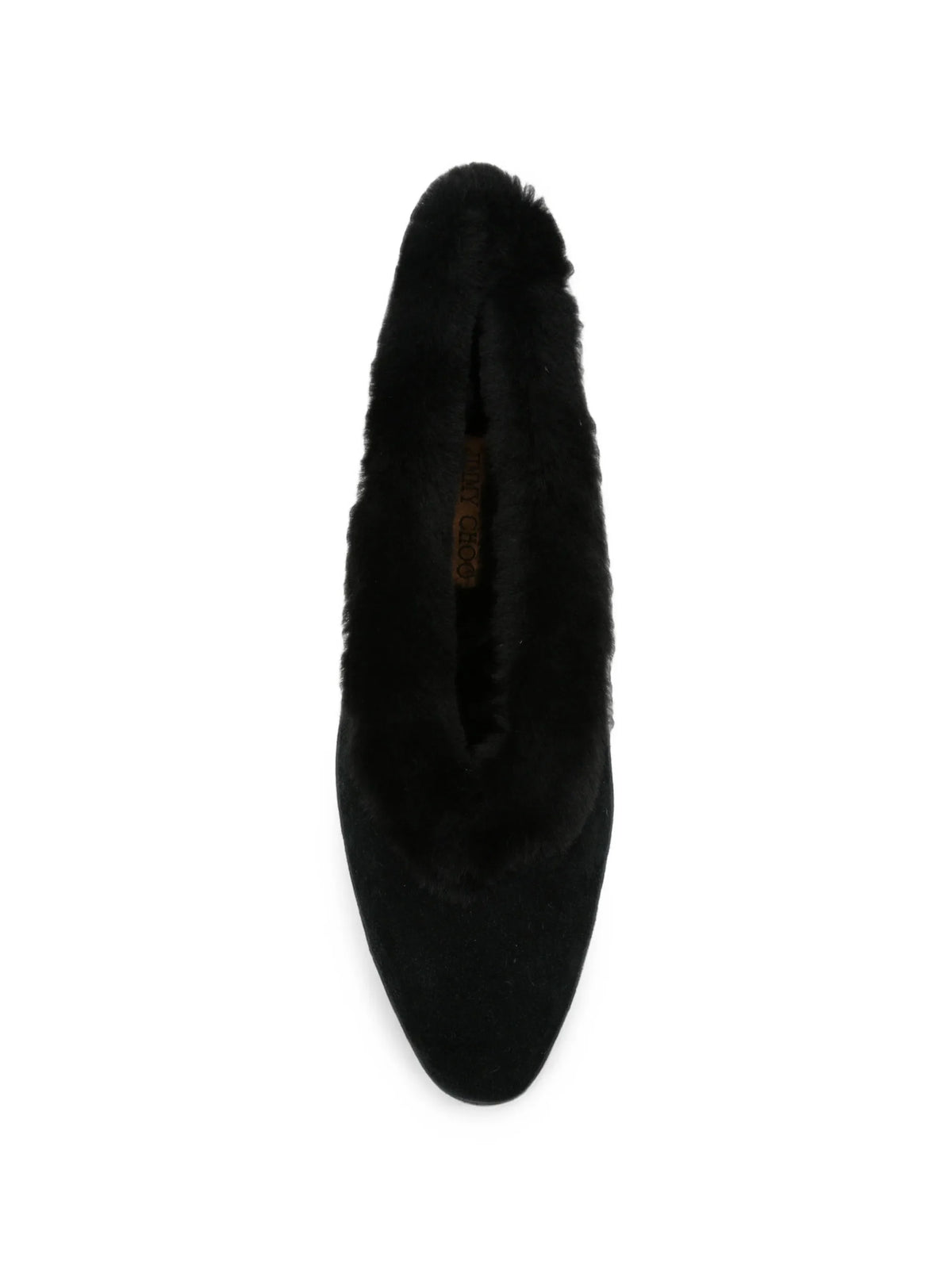 Jimmy Choo - Margot Shearling Ballet Flats